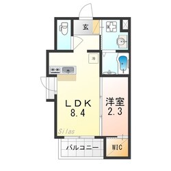 リアコート上新庄の物件間取画像